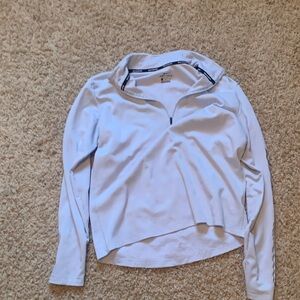 Nike White Zip-Up Jacket